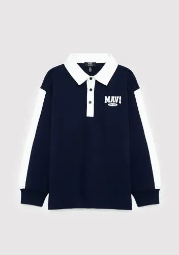 Resim Mavi Erkek Çocuk Sweat M6S10185-84371