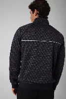 Resim Guess 4G Jacquard Jet Blac Erkek Sweat Z6Yq16K4620-Fj9N