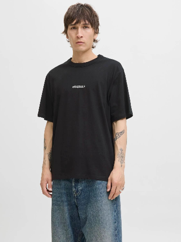 Resim Jack & Jones Jormeadows Mınımal Tee Ss Crew Neck Erkek T-shirt 12283630