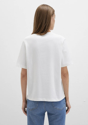 Resim Mavi Kadın T-shirt M1613147-70057