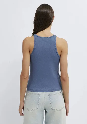 Resim Mavi Kadın T-shirt M1613912-70736