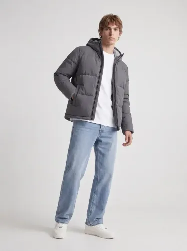 Resim Jack & Jones Jjgalaxy Puffer Jacket Erkek Mont 12303930