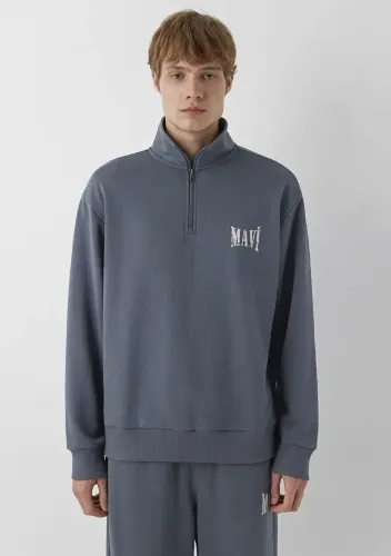 Resim Mavi Erkek Sweat M0S10672-80776