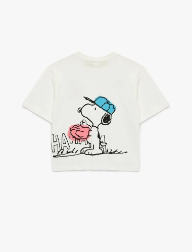 Resim Koton Kız Çocuk T-shirt 6SKG10148AK