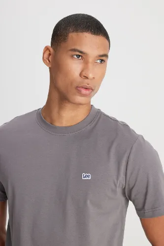 Resim Lee Erkek T-shirt L60UFQ003 L60UFQ Small Logo