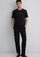 Resim Mavi Erkek T-shirt M0612647-900