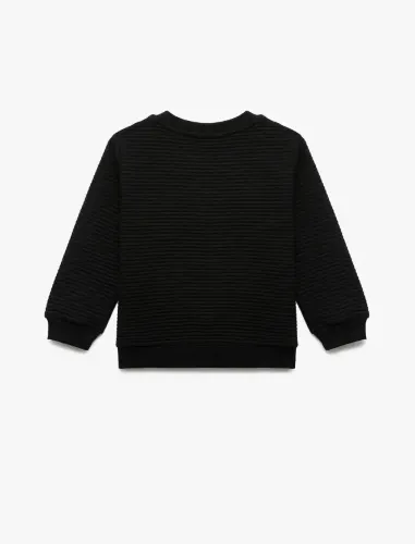 Resim Koton Erkek Bebek Sweat 7WMB10015TK