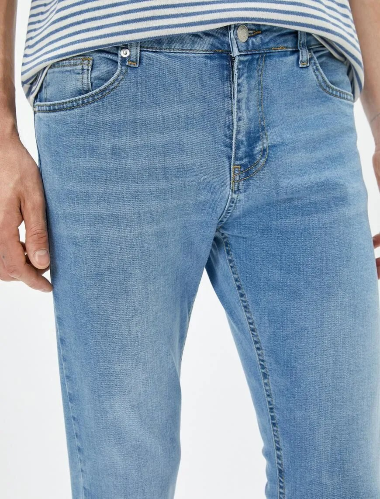 Resim Koton Mıchael Erkek Jean Pantolon 6Sam40063Nd