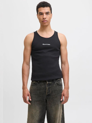 Resim Jack & Jones Jornorrebro Rıb Tank Top Erkek Atlet 12284156