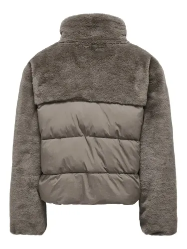Resim Only Onlwanja Fur Puffer Mıx Jacket Noos Otw Kadın Mont 15292945