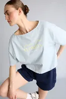 Resim Defacto Kadın  T-shirt H8553AX/BE343