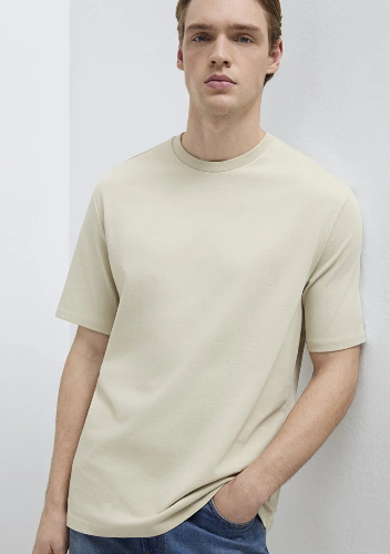 Resim Mavi Erkek T-shirt M0611924-70322