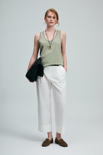 Resim Lufian Clara Kadın Triko T-shirt 121090056