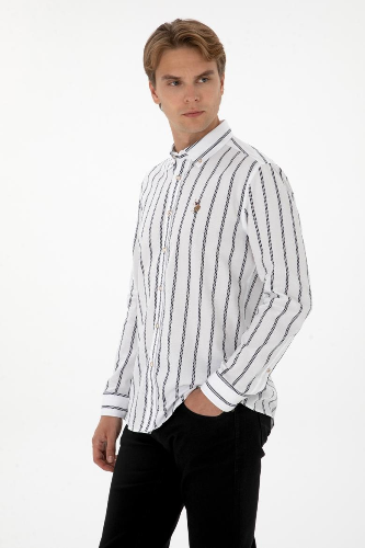 Resim U.S. Polo Assn. Sebastıan025K Erkek Dokuma Gömlek 2234519