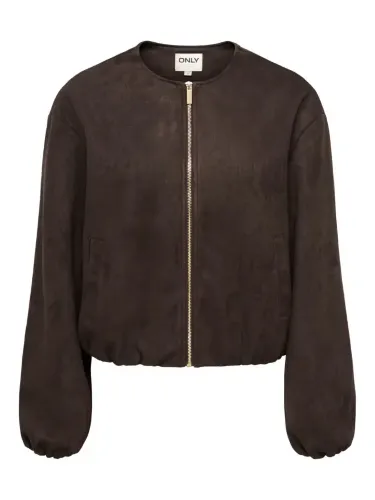 Resim Only Onlstına L/S Faux Suede Bomber Pnt Kadın Mont 15384931