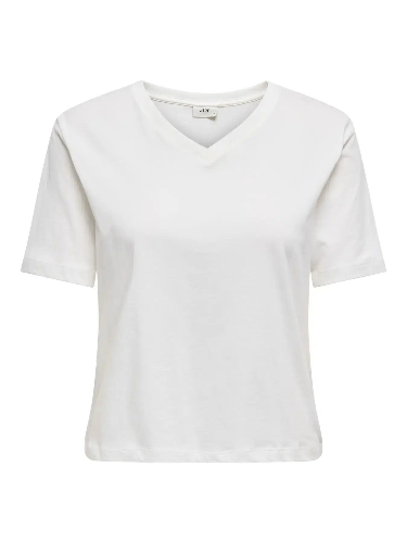 Resim Only Jdyrex S/S V Neck Top Jrs Dıa Kadın T-shirt 15352294