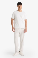 Resim Defacto Erkek T-shirt F9675AX/WT32