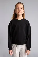 Resim Defacto  Kız Çocuk Sweat E6842A8/BK81