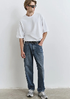 Resim Mavi Mitte Dusty Erkek Jean Pantolon M0010101-90629