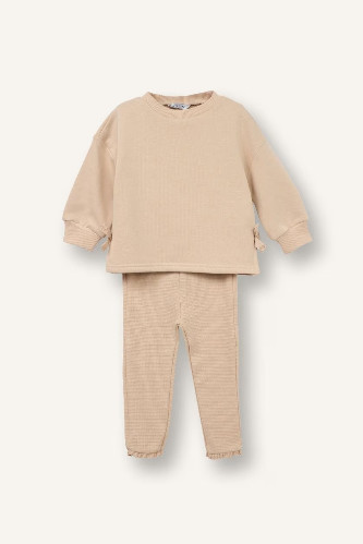 Resim Defacto Kız Bebek Eşofman Takım H0172A5/BG268