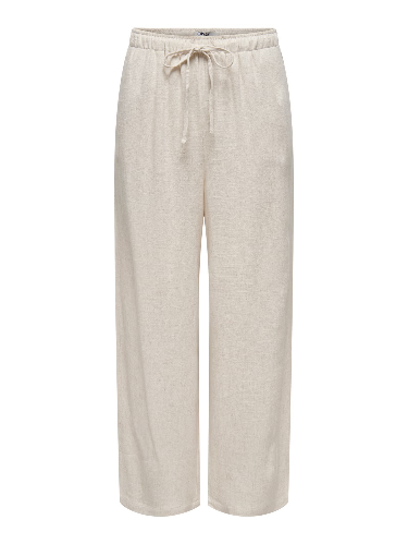 Resim Only Onlsıesta Mw Pull-Up Lınen Bl Pnt Noos Kadın Kanvas Pantolon 15322263