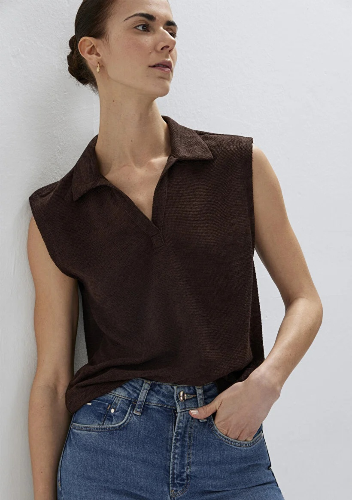 Resim Mavi Kadın T-shirt M1613952-70236