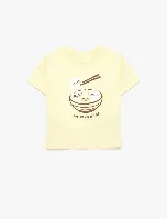 Resim Koton Kız Bebek T-shirt 6SMG10157AK