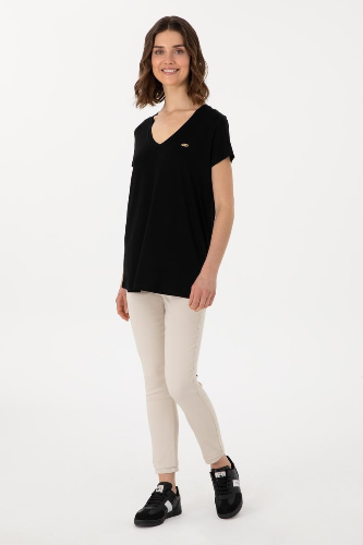 Resim U.s. Polo assn. Kadın T-shirt PU-8789 Cıyosel-Iy26