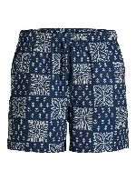 Resim Jack & Jones Jpstmauı Shell Aop Swım Shorts Reg Erkek Deniz Şortu 12291808