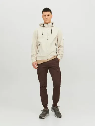 Resim Jack & Jones Jjebasıc Softshell Hood Noos Erkek Ceket 12236300
