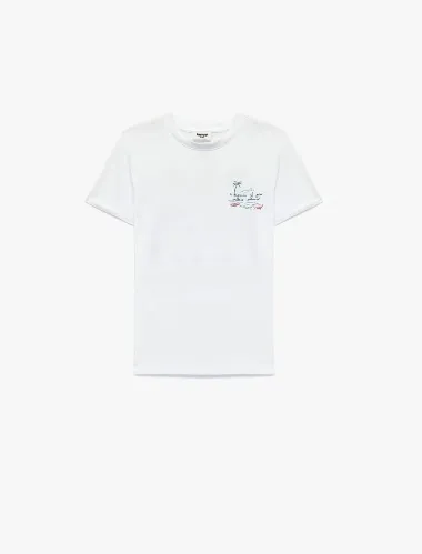 Resim Koton Erkek Çocuk T-shirt 6SKB10412TK