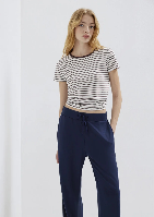 Resim Mavi Kadın T-shirt M1613928-91505