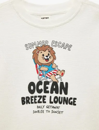 Resim Koton Erkek Bebek T-shirt 6Smb10225Tk