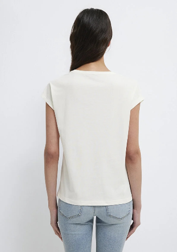 Resim Mavi Kadın T-shirt M1613718-80194