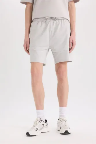 Resim Defacto Erkek Penye Şort B8674AX/GR184