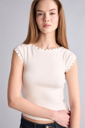 Resim Defacto Kadın  T-shirt H1193AX/WT32