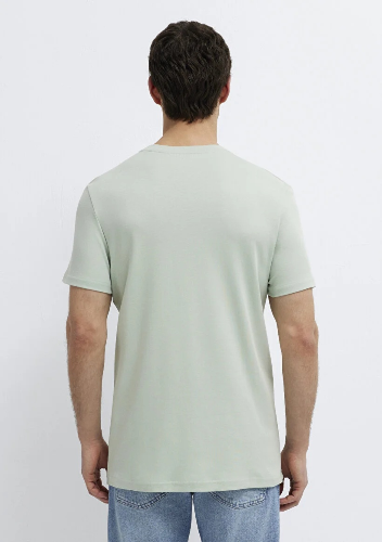 Resim Mavi Erkek T-shirt M0610360-71464