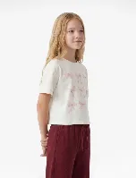 Resim Koton Kız Çocuk T-shirt 6SKG10459AK