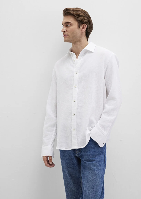 Resim Mavi Erkek Uzun Kol Gömlek M0211518-620