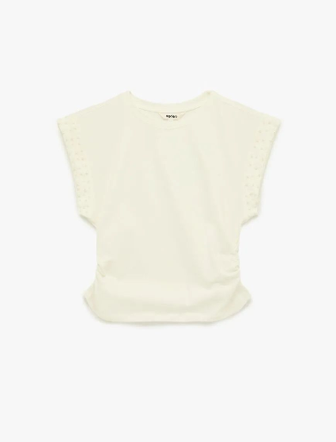 Resim Koton Kadın T-shirt 6SAK50241EK