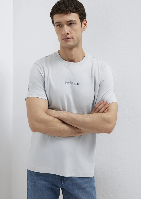 Resim Mavi Erkek T-shirt M0613135-70802