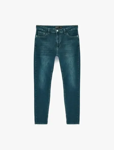 Resim Koton Erkek Jean Pantolon 7WAM40085ND