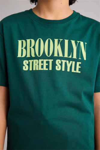 Resim Defacto Erkek Çocuk T-shirt G7467A8/GN1116