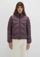 Resim Mavi Dik Yaka Kadın Mont M110698-70260