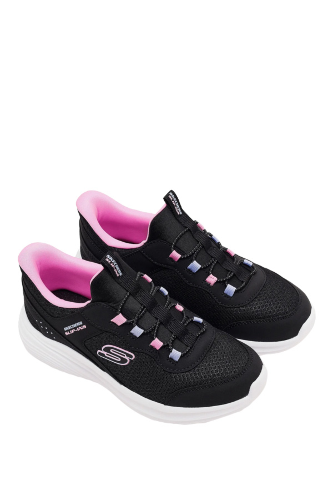 Resim Skechers Bounder Pro Kız Çocuk Spor Ayakkabı 303690L Blk