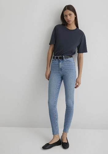 Resim Mavi Serenay Kadın Jean Pantolon M100980-80533