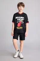 Resim Defacto Erkek Çocuk T-shirt H2897A8/BK81