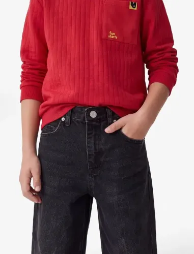 Resim Koton Erkek Çocuk Jean Pantolon 7WKB40014TD