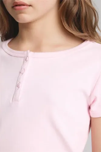 Resim Defacto Kız Çocuk T-shirt G1134A8/PN343