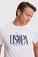 Resim U.s. Polo assn. Erkek T-shirt PU-10369 Glewert
